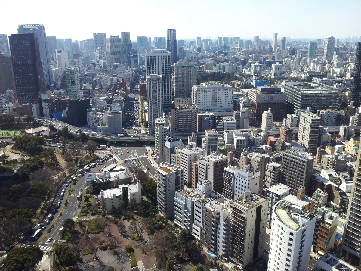 Streets resembling Tokyo Tower